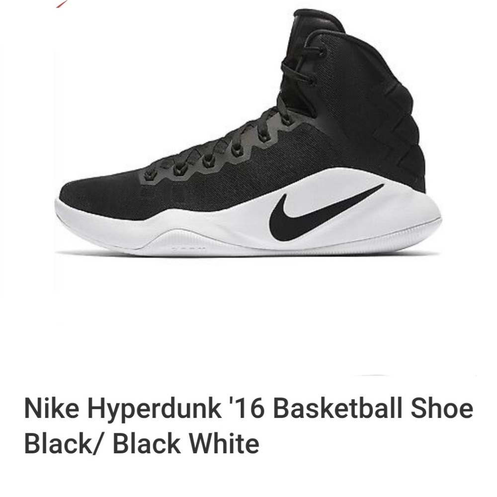 Black Nike Hyperdunks '16 shoes